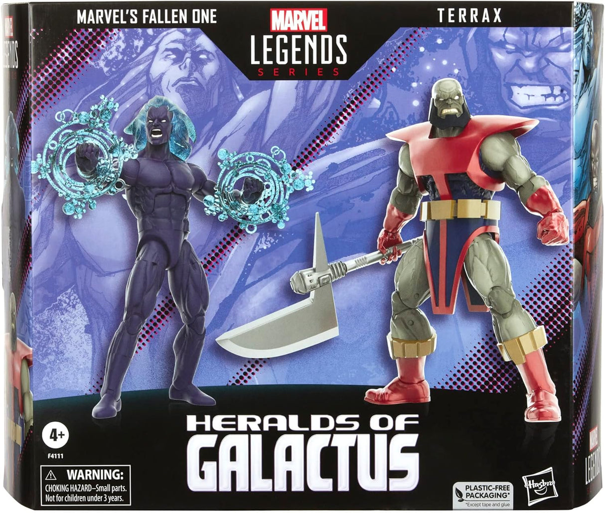 Hasbro Marvel Legends Series | Heralds of Galactus 2-Pack | Marvel's Fallen One & Terrax