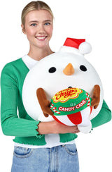 Snowman (Candy Cane Chupachups) | Christmas | Snackles Super Sized 36 cm