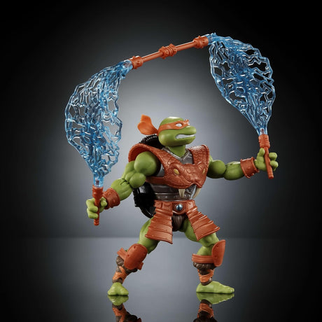 Masters of the Universe x Tmnt Turtles of Grayskull MICHELANGELO Action Figure by Mattel