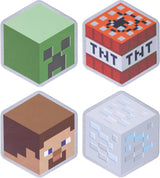 MINECRAFT Metal Coasters | Paladone | Set of 4 | Officially Licensed