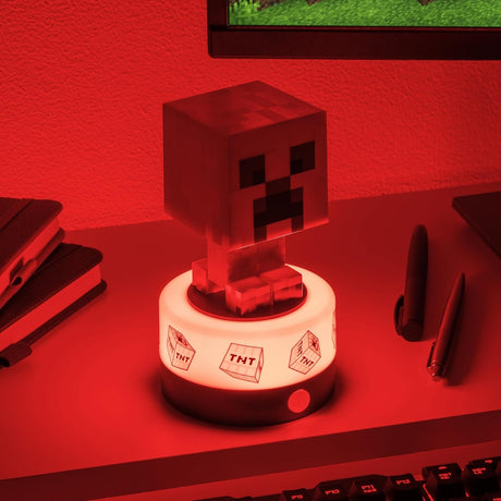 MINECRAFT CREEPER | Paladone Minecraft | Motion Sensor Room Guard and Night Light | Officially Licensed