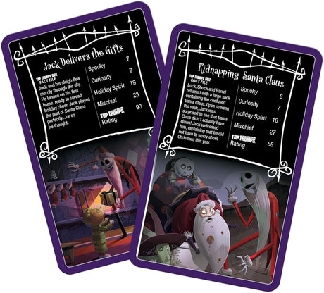 NIGHTMARE BEFORE CHRISTMAS | Top Trumps | Card Game