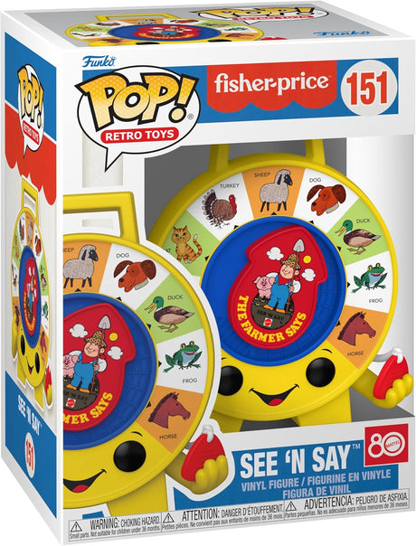 SEE 'N SAY | Fisher Price | Funko Pop Retro Toys #151