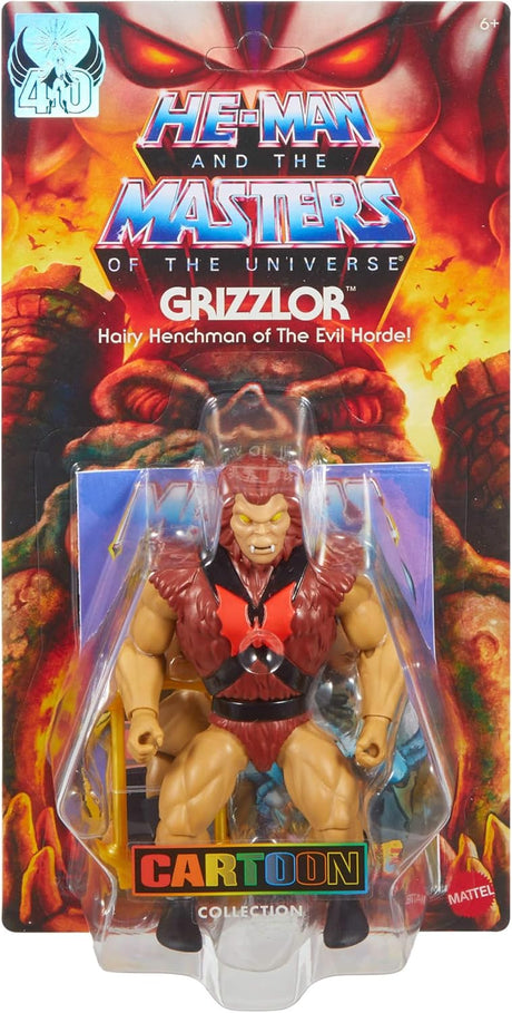 GRIZZLOR | Mattel Masters of the Universe Origins | Cartoon Collection | Action Figure (14cm)