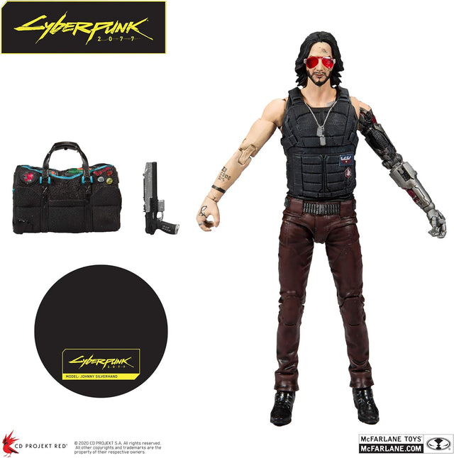 Damaged Box | Cyberpunk 2077 | Action Figure | Johnny Silverhand 18 cm