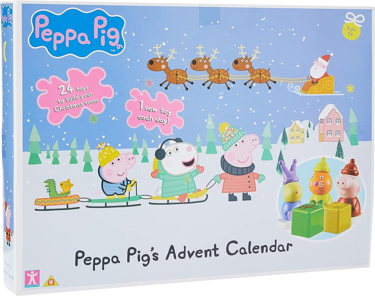 Damaged Box | Advent Calendar | 24 Toys | Peppa Pig