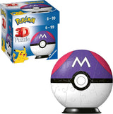 POKEMON MASTER BALL | Ravensburger | 55 Piece 3D Jigsaw Puzzle