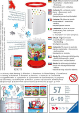 SUPER MARIO | Ravensburger | Pencil Holder | 57 Piece 3D Jigsaw Puzzle