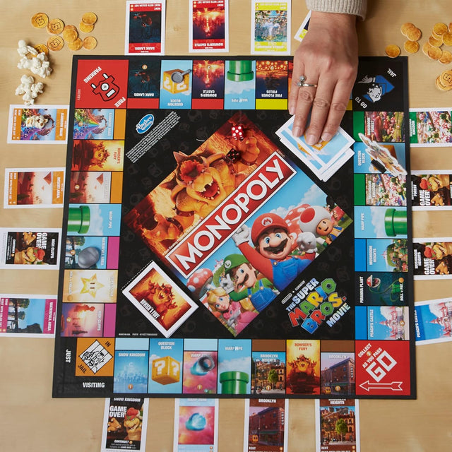 Hasbro Monopoly | The Super Mario Bros. Movie Edition | Board Game