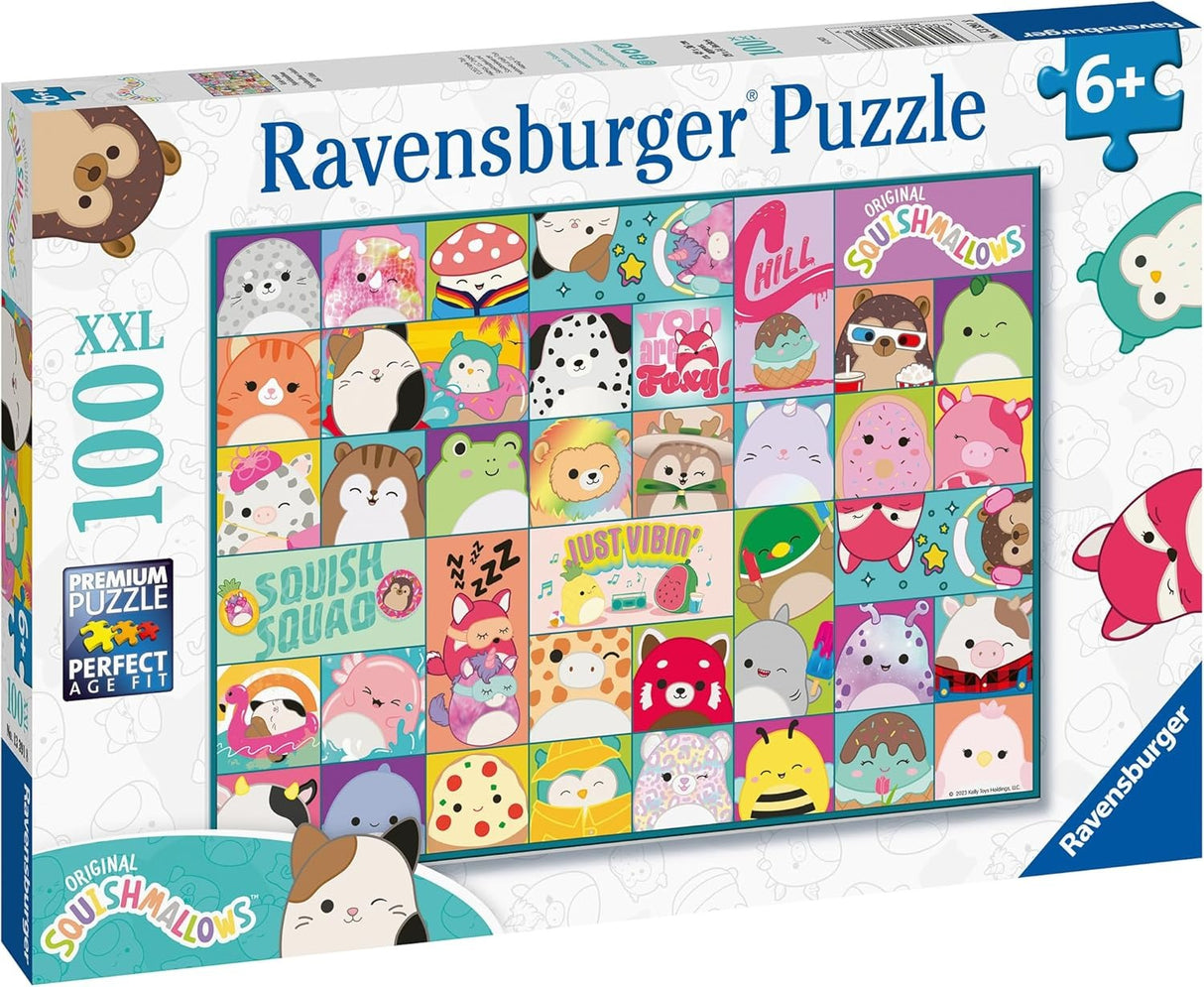 Ravensburger | Squishmallows | 100 XXL Piece Jigsaw Puzzle