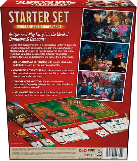 DUNGEONS & DRAGONS STARTER SET | Heroes of the Borderlands