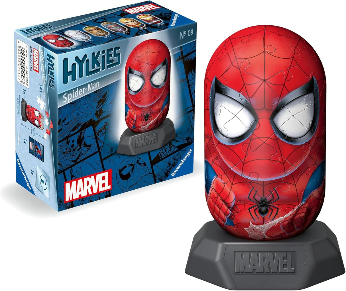 SPIDER-MAN | Ravensburger | Hylkies | Marvel | 54 Piece 3D Jigsaw Puzzle