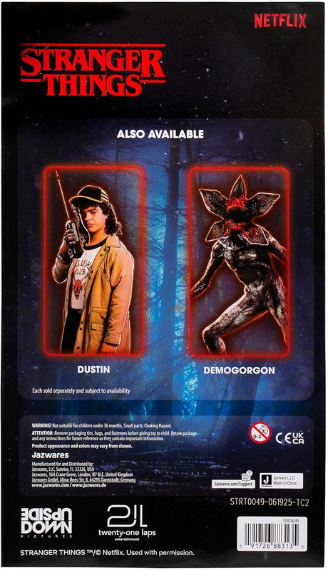 ELEVEN | Stranger Things Upside Down | Action Figure | Jazwares | 6 Inch