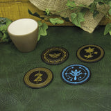 THE LEGEND OF ZELDA | Metal Coasters | Paladone | Set of 4 | Officially Licensed