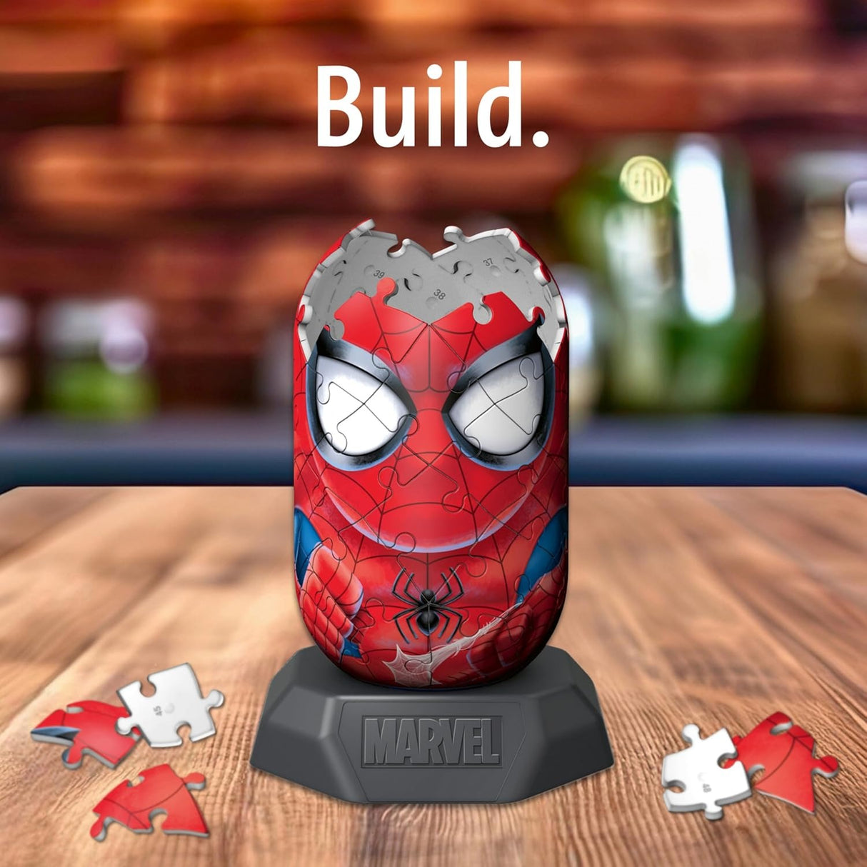 SPIDER-MAN | Ravensburger | Hylkies | Marvel | 54 Piece 3D Jigsaw Puzzle