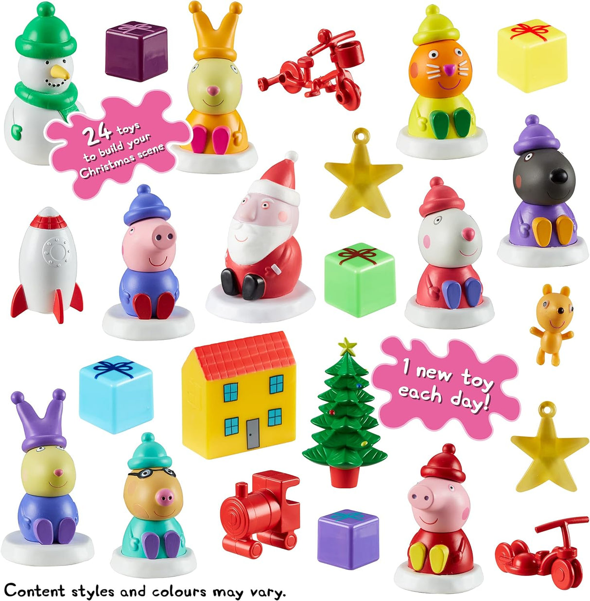 Damaged Box | Advent Calendar | 24 Toys | Peppa Pig