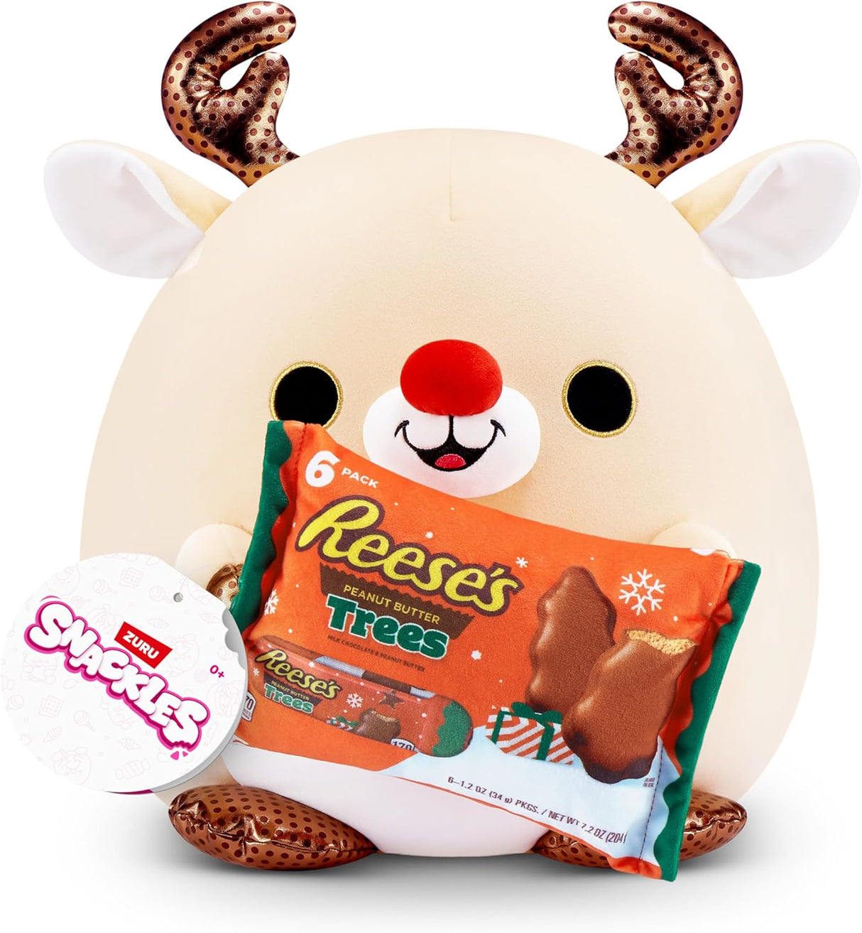 Reindeer (Reese's Peanut Butter Trees) | Christmas | Snackles Super Sized 36 cm