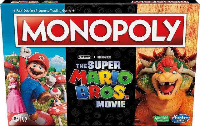 Hasbro Monopoly | The Super Mario Bros. Movie Edition | Board Game