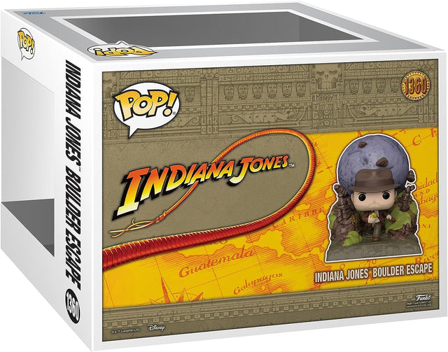 Indiana Jones Boulder Escape | Funko Pop Movie Moment |  #1360