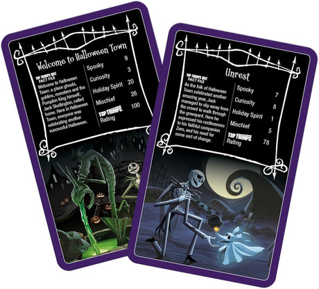 NIGHTMARE BEFORE CHRISTMAS | Top Trumps | Card Game