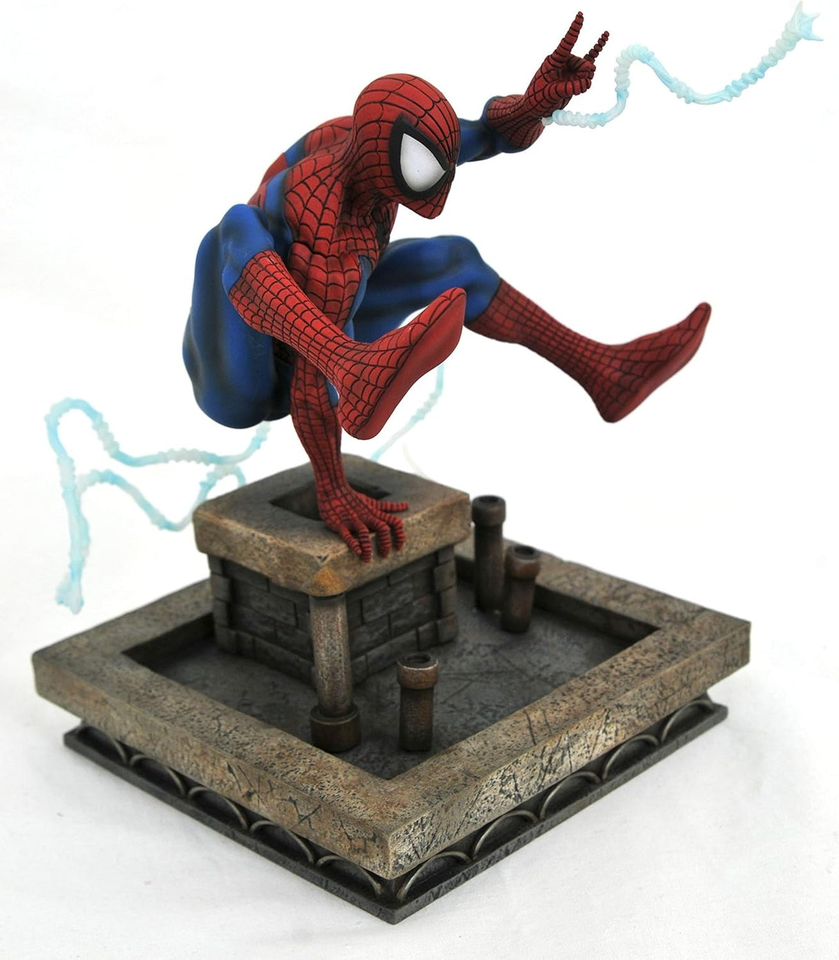 SPIDER-MAN 90s PVC STATUE | Marvel Gallery Diorama | Diamond Select 8 Inch