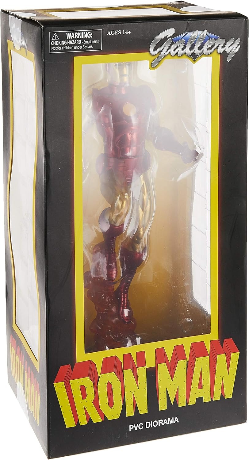 CLASSIC IRON MAN PVC STATUE | Marvel Gallery | Diamond Select 11 Inch