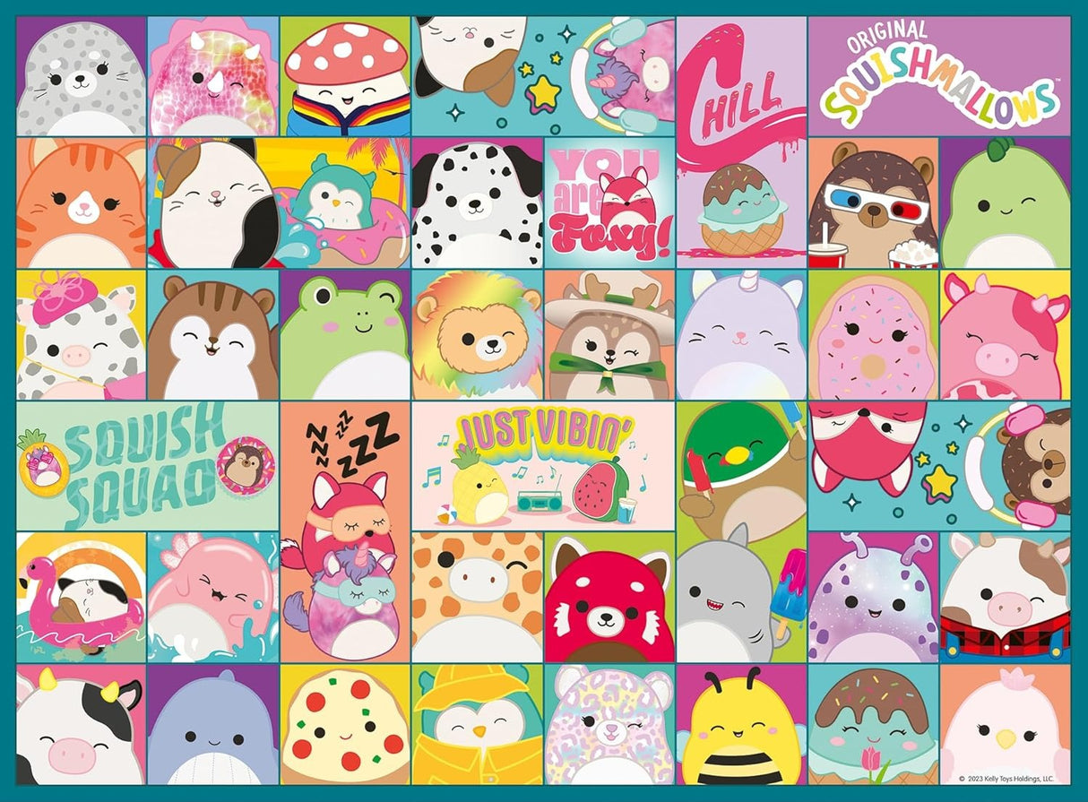 Ravensburger | Squishmallows | 100 XXL Piece Jigsaw Puzzle