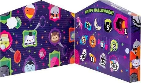 13 DAY SQUISH-A-LONGS HALLOWEEN COUNTDOWN | Jazwares | Squishmallows Glow in the Dark Calendar