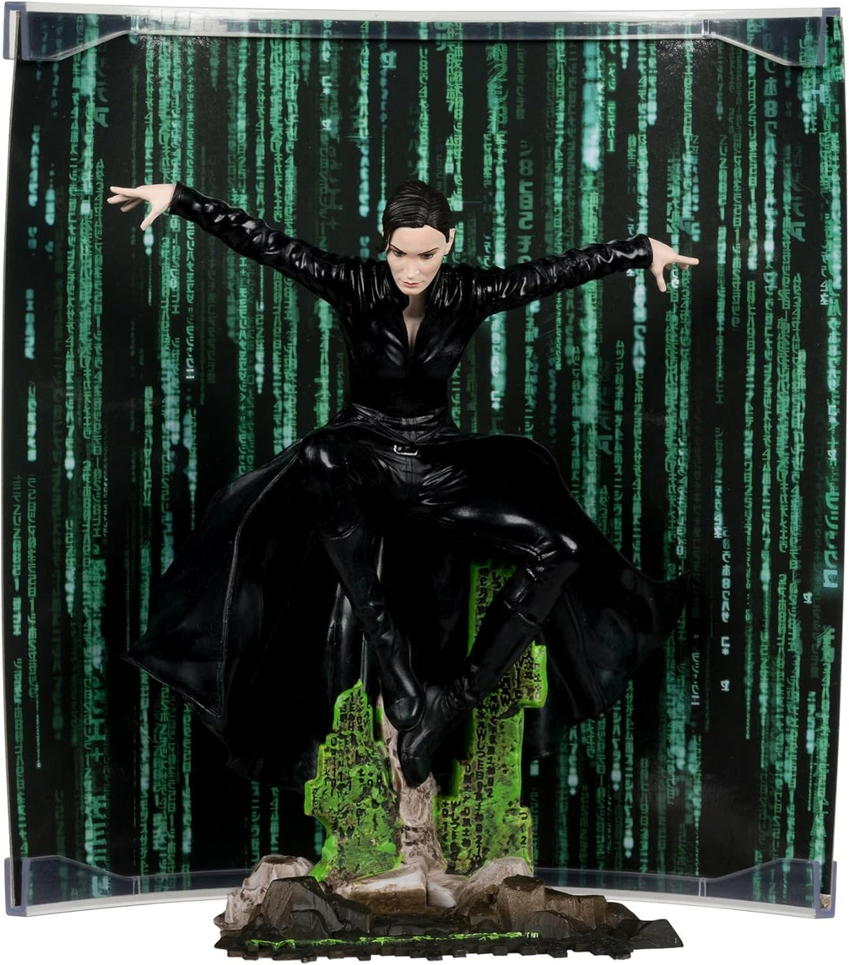 Trinity | Matrix | 6 inch Figure | McFarlane Toys Movie Maniacs WB 100