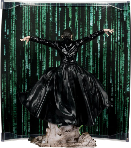 Trinity | Matrix | 6 inch Figure | McFarlane Toys Movie Maniacs WB 100