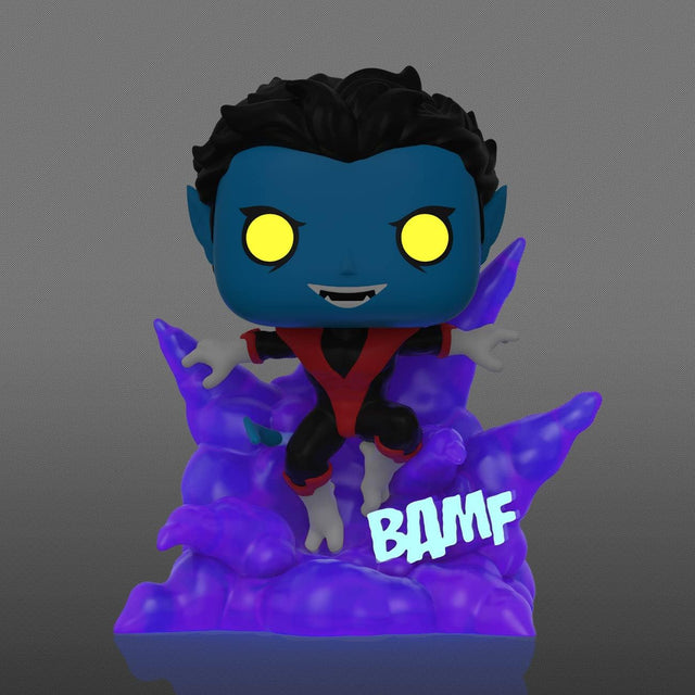 Funko Pop Deluxe | X-Men | Nightcrawler (Teleporting) PX Exclusive Glow #1124