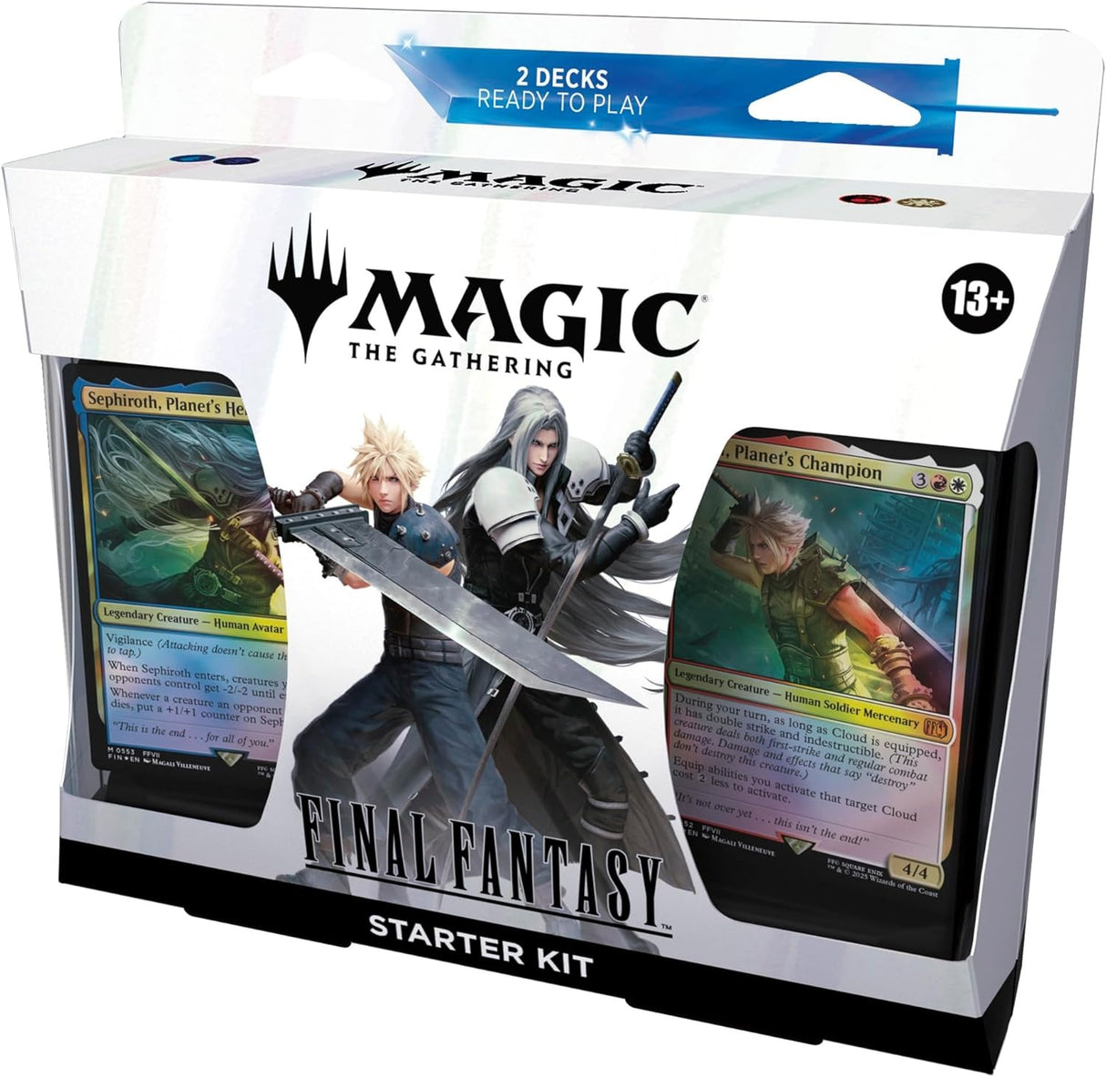 Magic: The Gathering x Final Fantasy Starter Kit - 2 Ready-to-Play Decks & Arena Codes