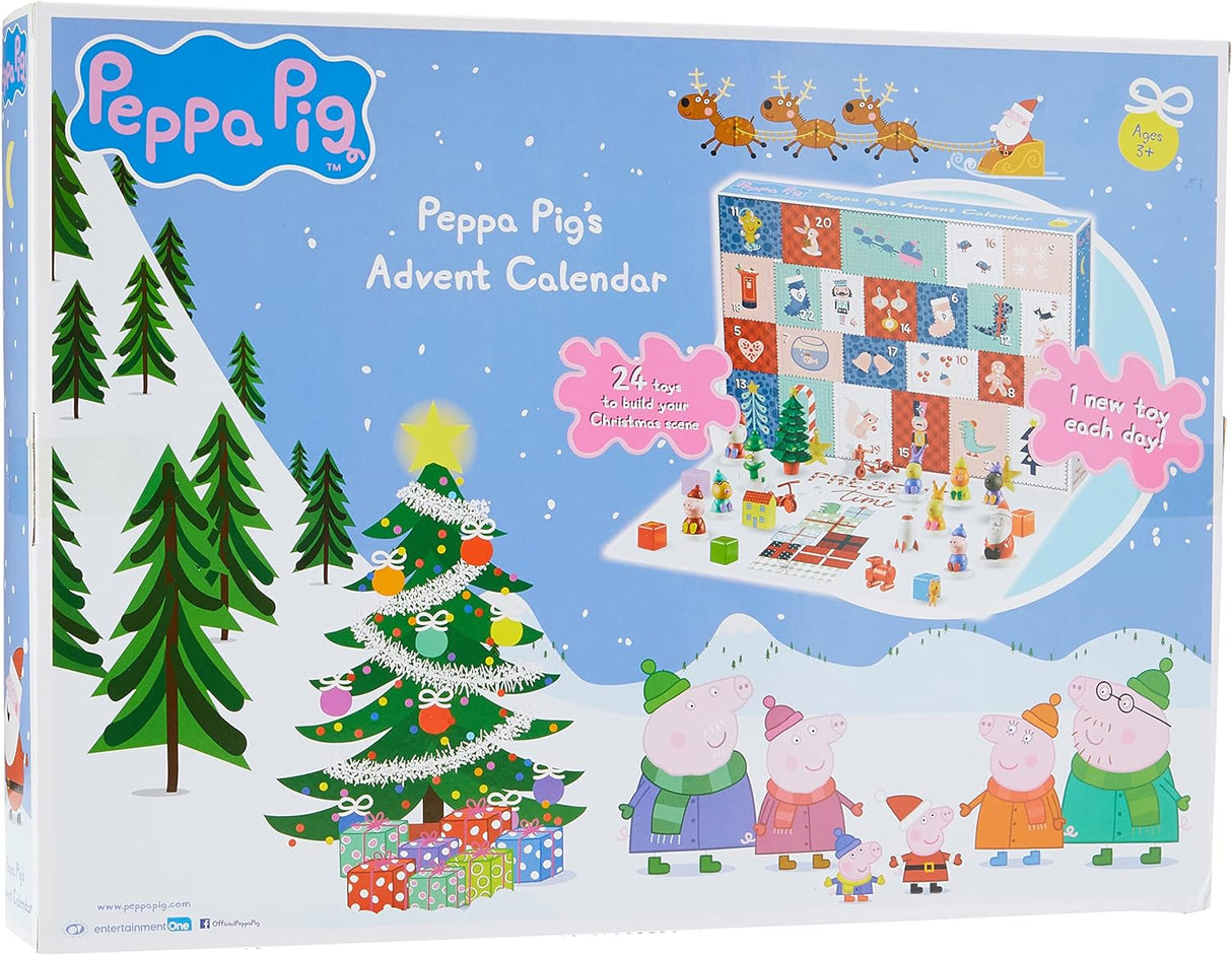 Damaged Box | Advent Calendar | 24 Toys | Peppa Pig