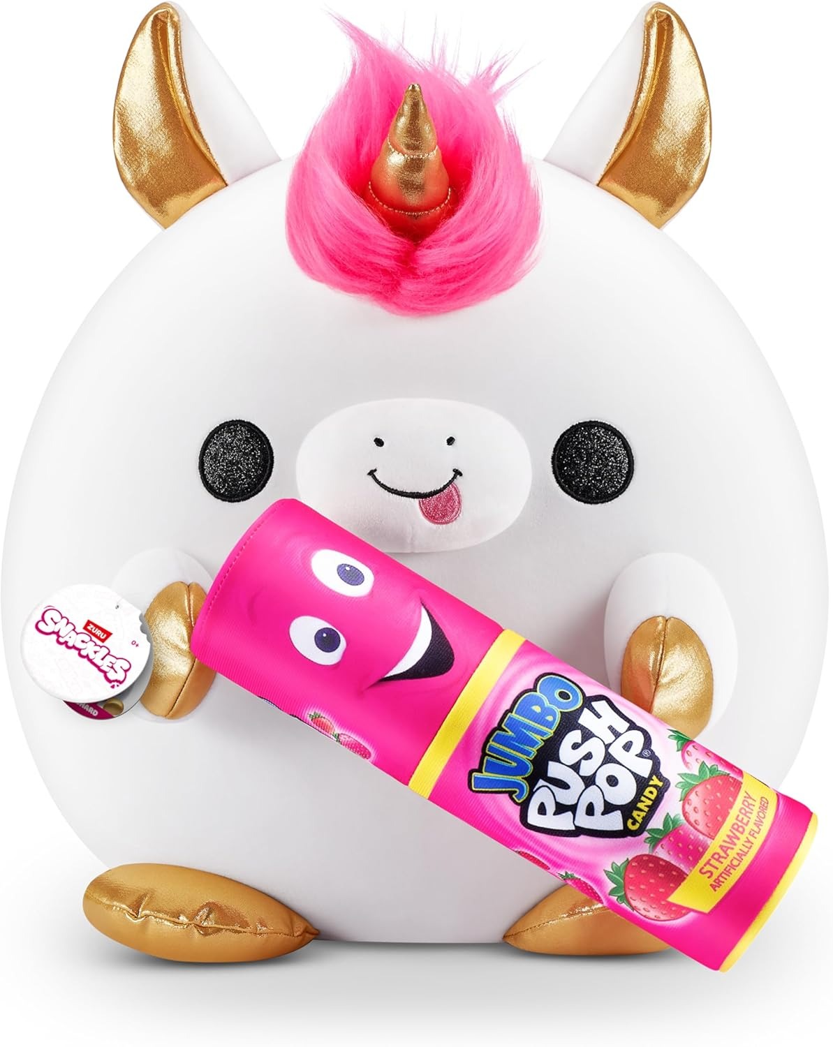 Richard Unicorn (Push Pop) | Snackles Super Sized 36 cm