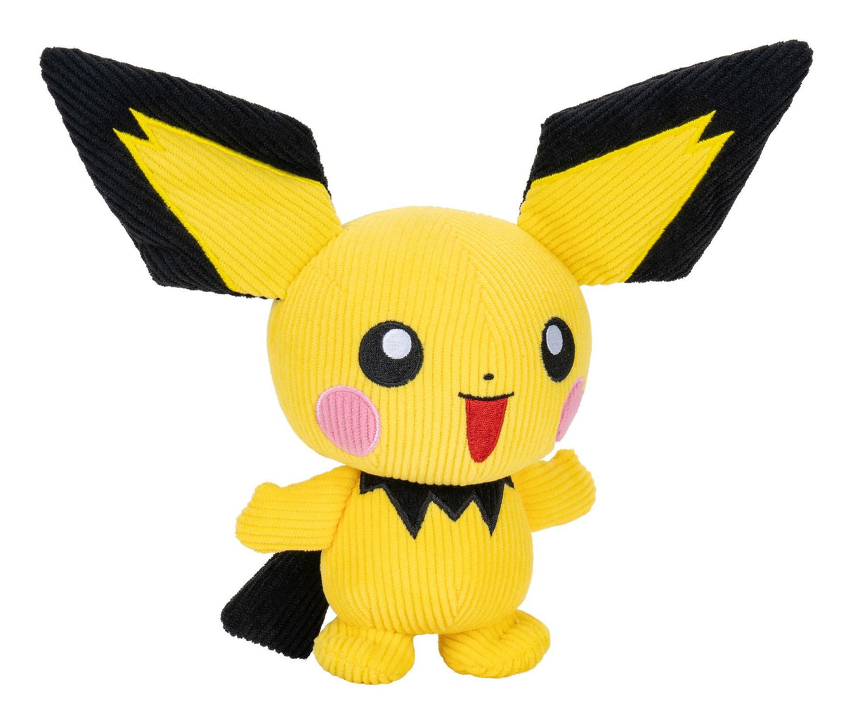 PICHU | Pokemon 8 inch Corduroy Plush Soft Toy