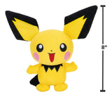 PICHU | Pokemon 8 inch Corduroy Plush Soft Toy