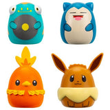 Squishmallows Squish-a-Longs Pokémon Mini-Squish 4 Pack (Eevee, Snorlax, Bellibolt, Torchic)