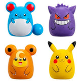 Squishmallows Squish-a-Longs Pokémon Mini-Squish 4 Pack (Pikachu, Gengar, Marill, Teddiursa)