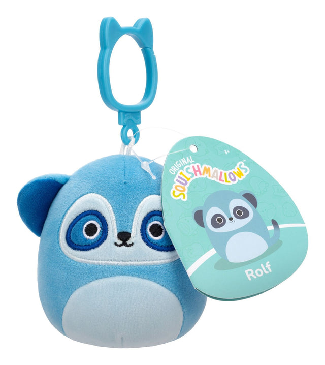 Squishmallows 3.5" Mini Clip-On Plush | Rolf the Meerkat