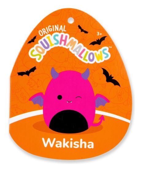 Squishmallows Halloween 7.5" | Wakisha the Devil Bat