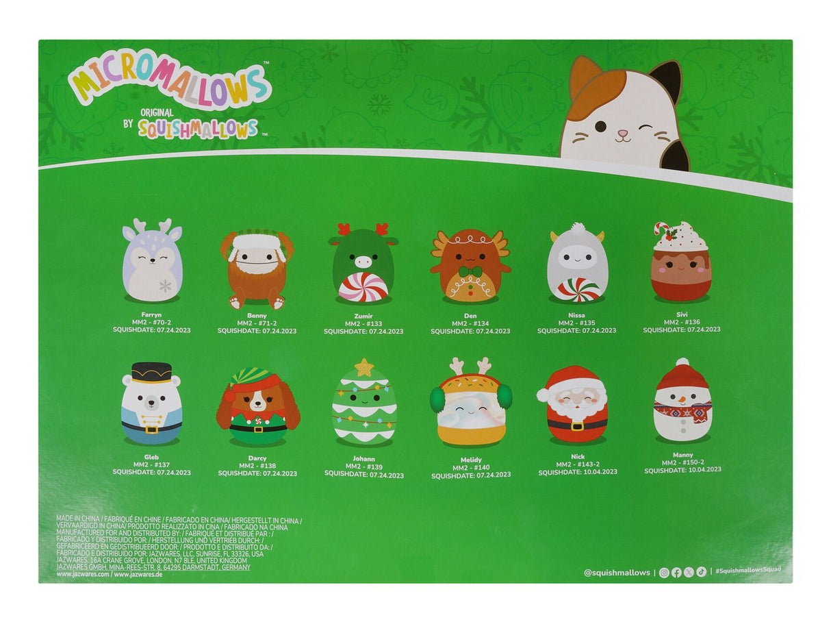 Micromallows | Squishmallows | 12 Day Advent Calendar