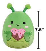 TRENTON | Green Praying Mantis | Squishmallows 7.5" Plush Valentine 25