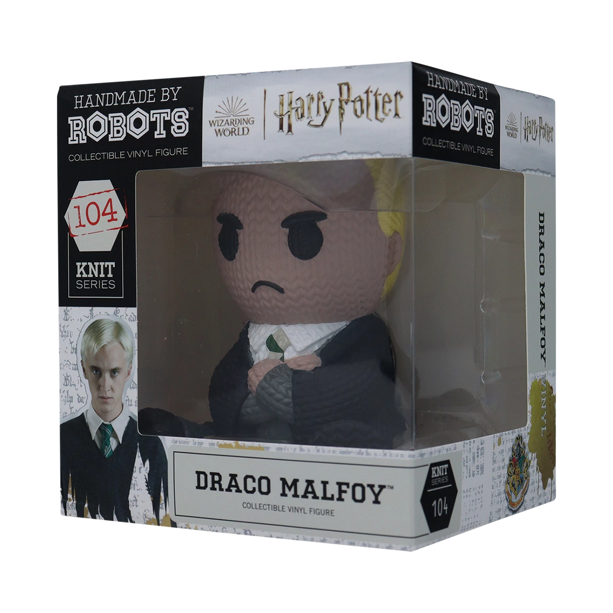 Handmade by Robots | Harry Potter | Draco Malfoy Vinyl Figure | Knit Series #104