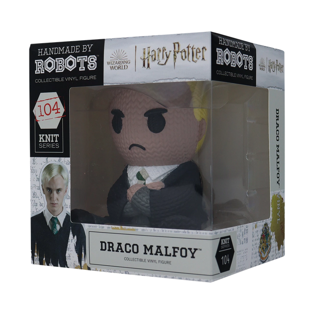 Handmade by Robots | Harry Potter | Draco Malfoy Vinyl Figure | Knit Series #104