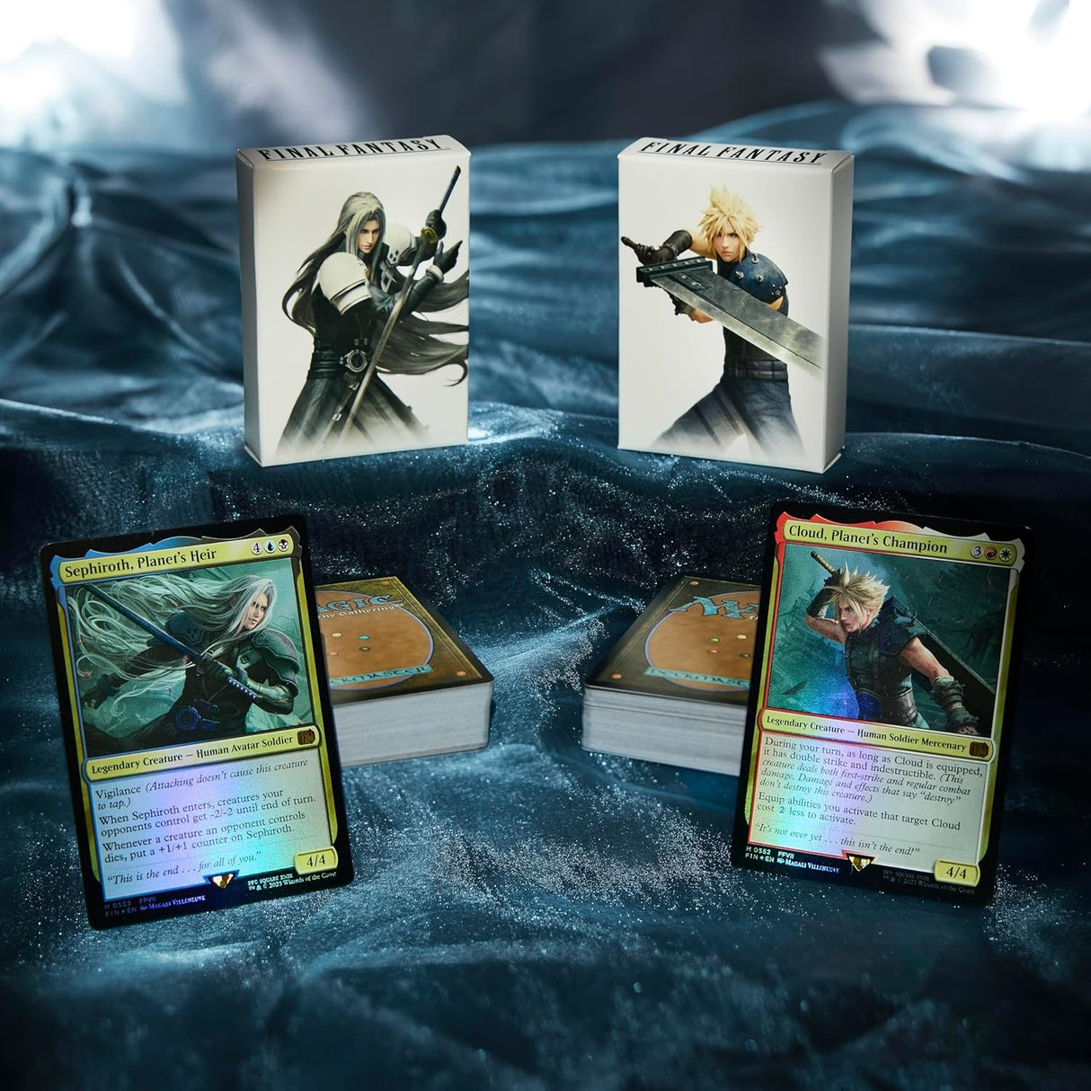 Magic: The Gathering x Final Fantasy Starter Kit - 2 Ready-to-Play Decks & Arena Codes