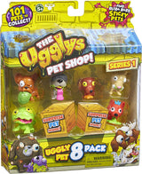 Ugglys Pet Shop Figurines | Pack of 8 | Styles Vary