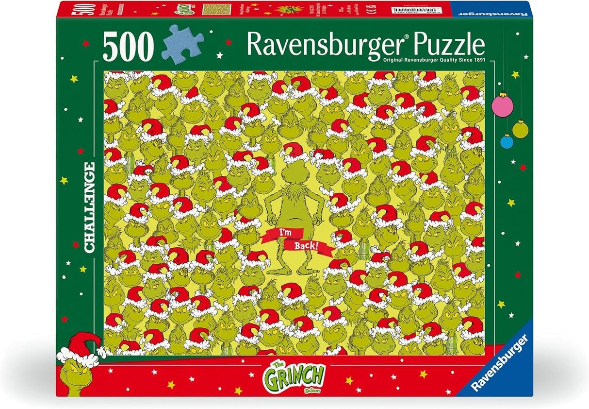 THE GRINCH |Ravensburger | 500 Piece Jigsaw Puzzle