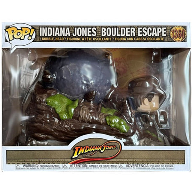 Indiana Jones Boulder Escape | Funko Pop Movie Moment |  #1360