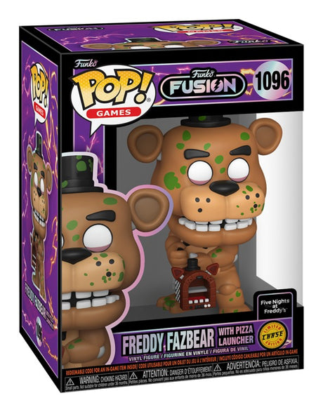 FREDDY FAZBEAR ZOMBIE (WITH PIZZA LAUNCHER) | Funko Fusion Pop Games #1096 | CHASE