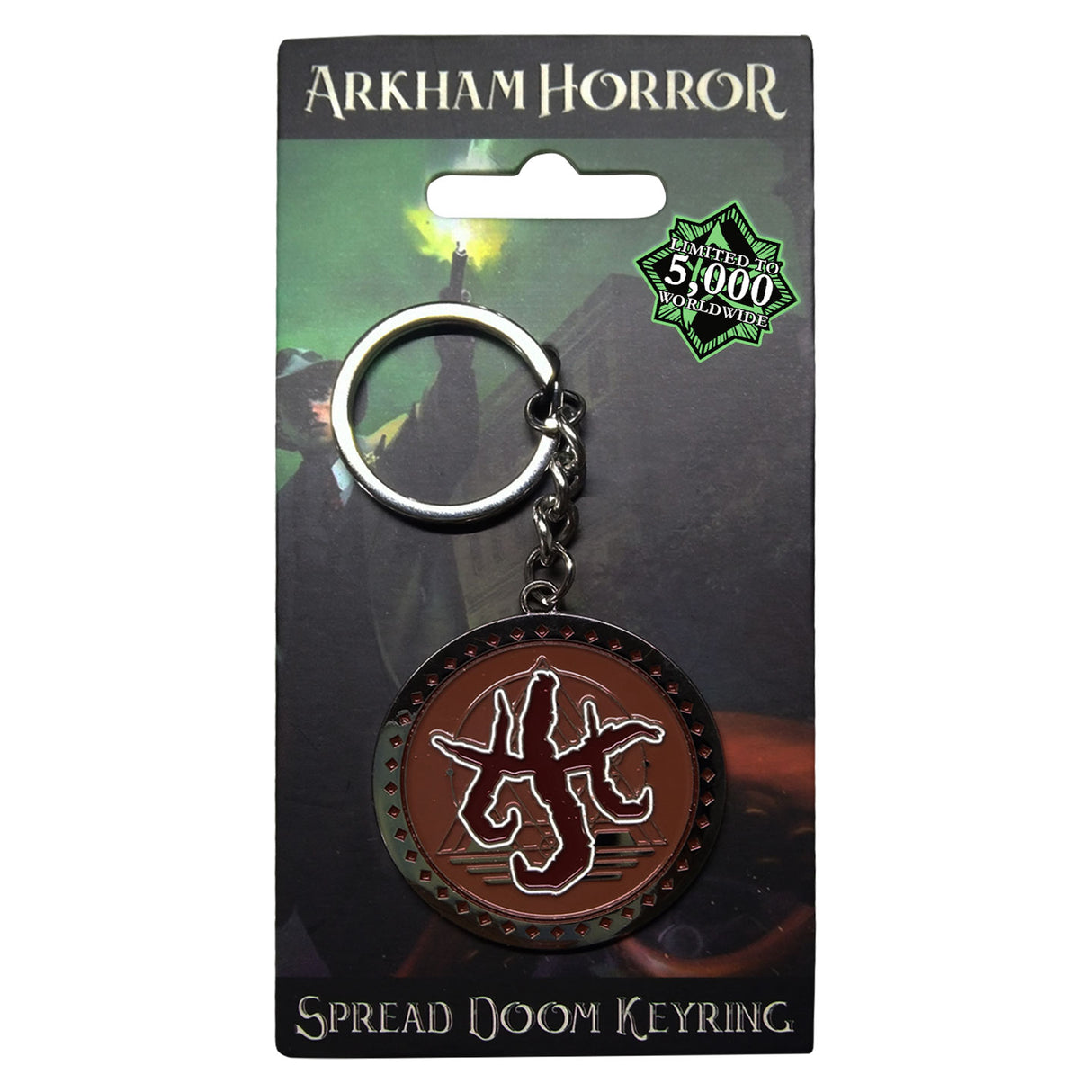 SPREAD DOOM | Arkham Horror | Limited Edition Keyring